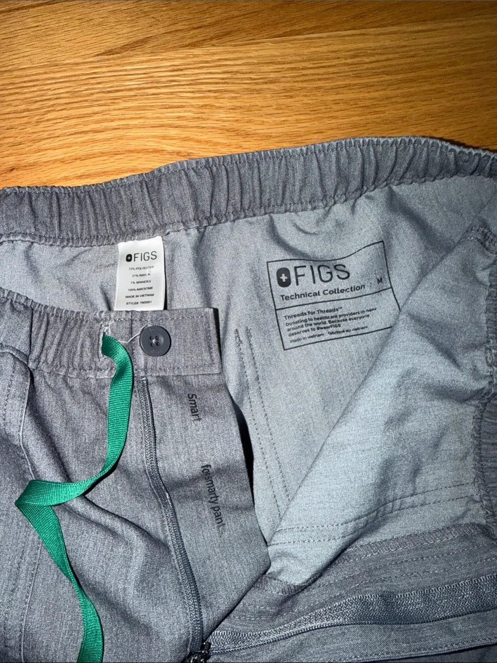 (Pisco) Basic Scrub Pants Size M